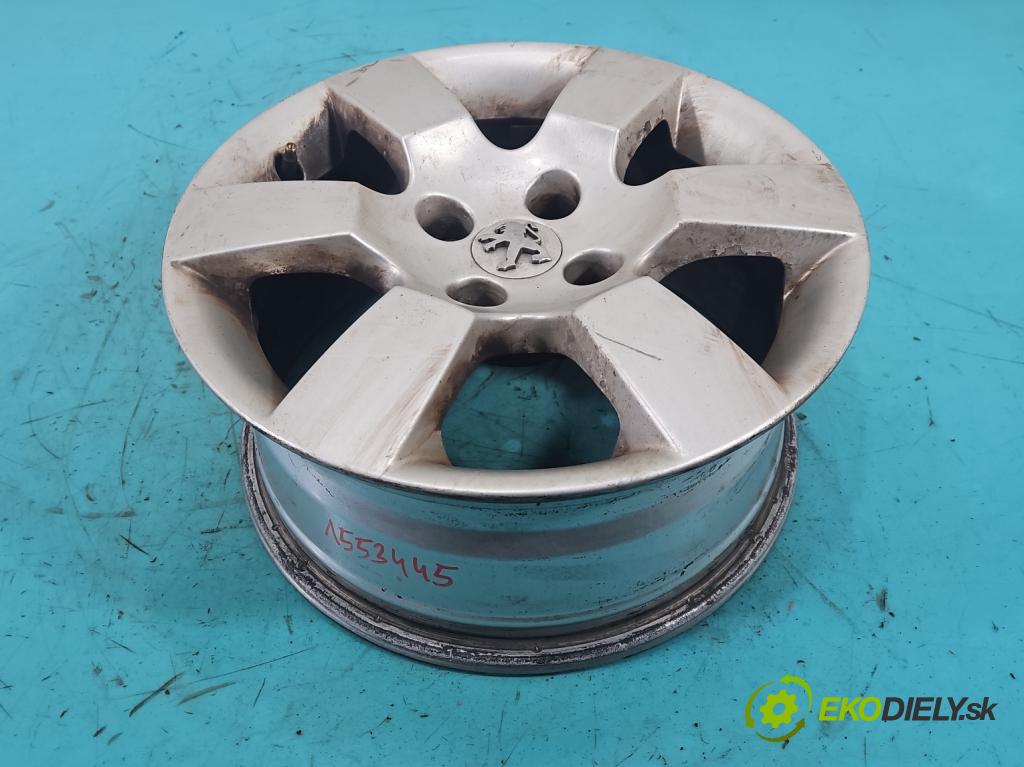 Peugeot 5008 I 2009-2017 1.6 16V 120 hp manual 88 kW 1598 cm3 5- Felga hliník 16" komplet