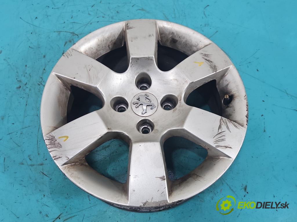 Peugeot 5008 I 2009-2017 1.6 16V 120 hp manual 88 kW 1598 cm3 5- Felga hliník 16" komplet