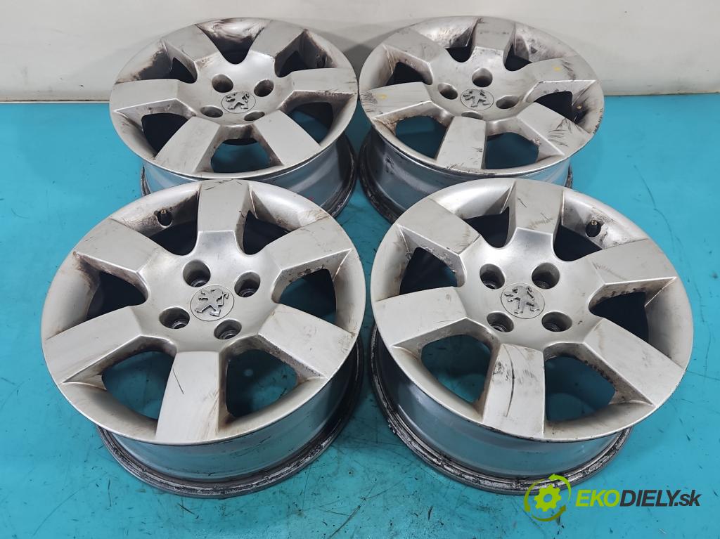 Peugeot 5008 I 2009-2017 1.6 16V 120 hp manual 88 kW 1598 cm3 5- Felga hliník 16" komplet