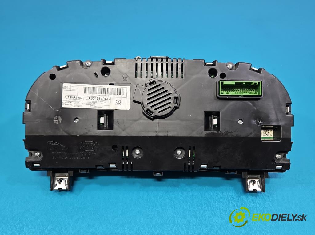 Jaguar XF II X260 2015- 3.0 V6 340KM automatic 250 kW 2995 cm3 4- Přístrojová deska GX6310849AG (Přístrojová deska)