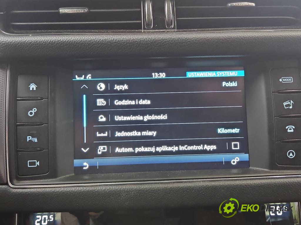 Jaguar XF II X260 2015- 3.0 V6 340KM: automatic 250 kW 2995 cm3 4- Zobrazit: FK72-19C299-AA (Prístrojová doska)