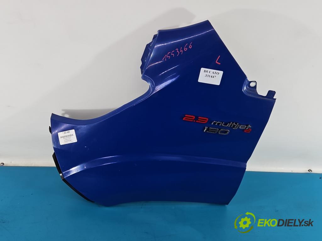 Fiat Ducato IV 2014- 2.3 jtd 131 hp manual 96 kW 2287 cm3 5- blatnik přední levý  (Levý přední blatník)