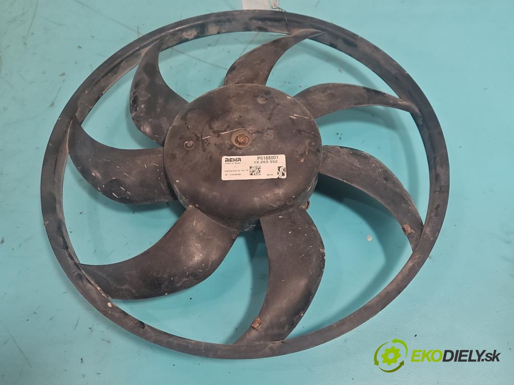 Opel Corsa E 2014-2019 1.4 16V 90 HP manual 66 kW 1398 cm3 5- Ventilátor chladiča P6188001