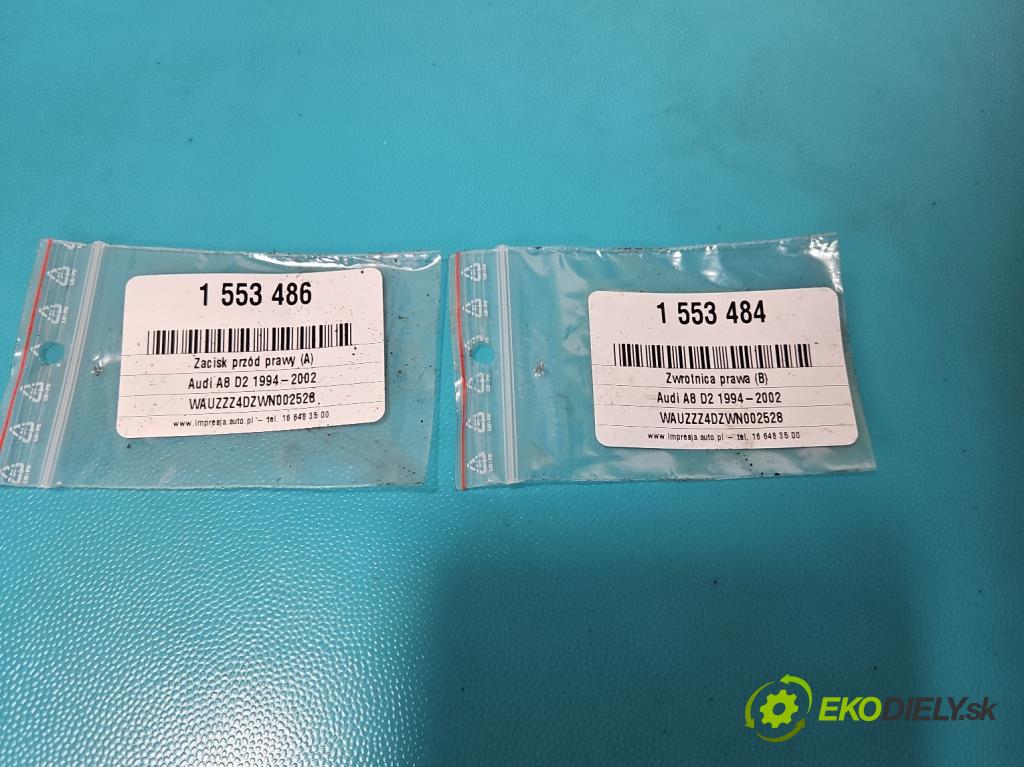 Audi A8 D2 1994-2002 3.7 V8 230 hp automatic 169 kW 3697 cm3 4- náboj pravé  (Náboj kola)