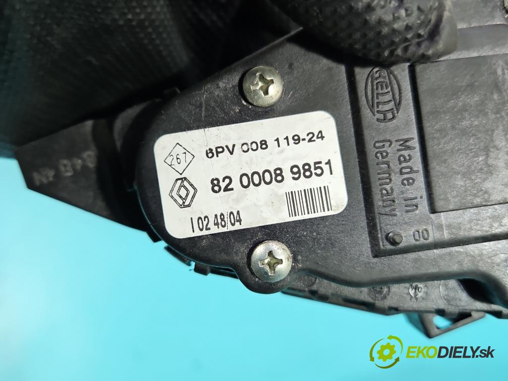 Renault Clio II 1998-2012 1.5 dci 65 hp manual 48 kW 1461 cm3 5- pedal plyn: potenciometr: 8200089851