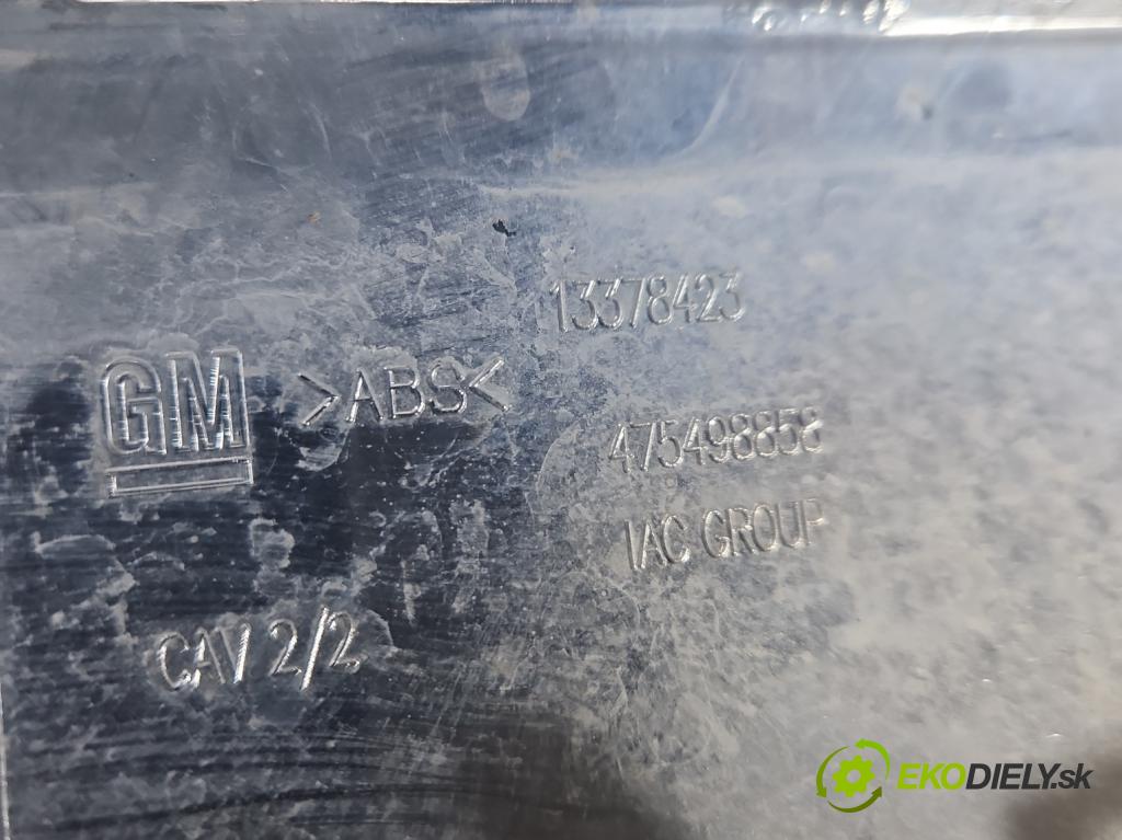 Opel Meriva B 2010-2017 1.4 16V 101 HP manual 74 kW 1398 cm3 5- miežka 13378423