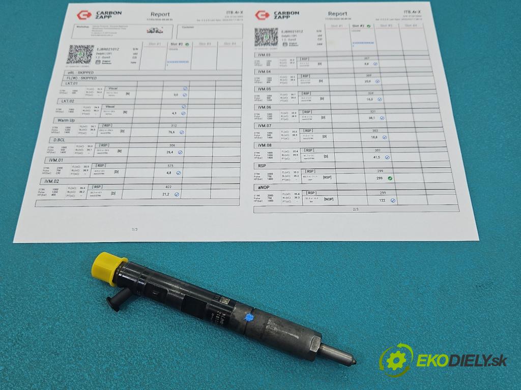 Renault Clio II 1998-2012 1.5 dci 65 HP manual 48 kW 1461 cm3 5- vstrek EJBR02101Z (Vstrekovač paliva)