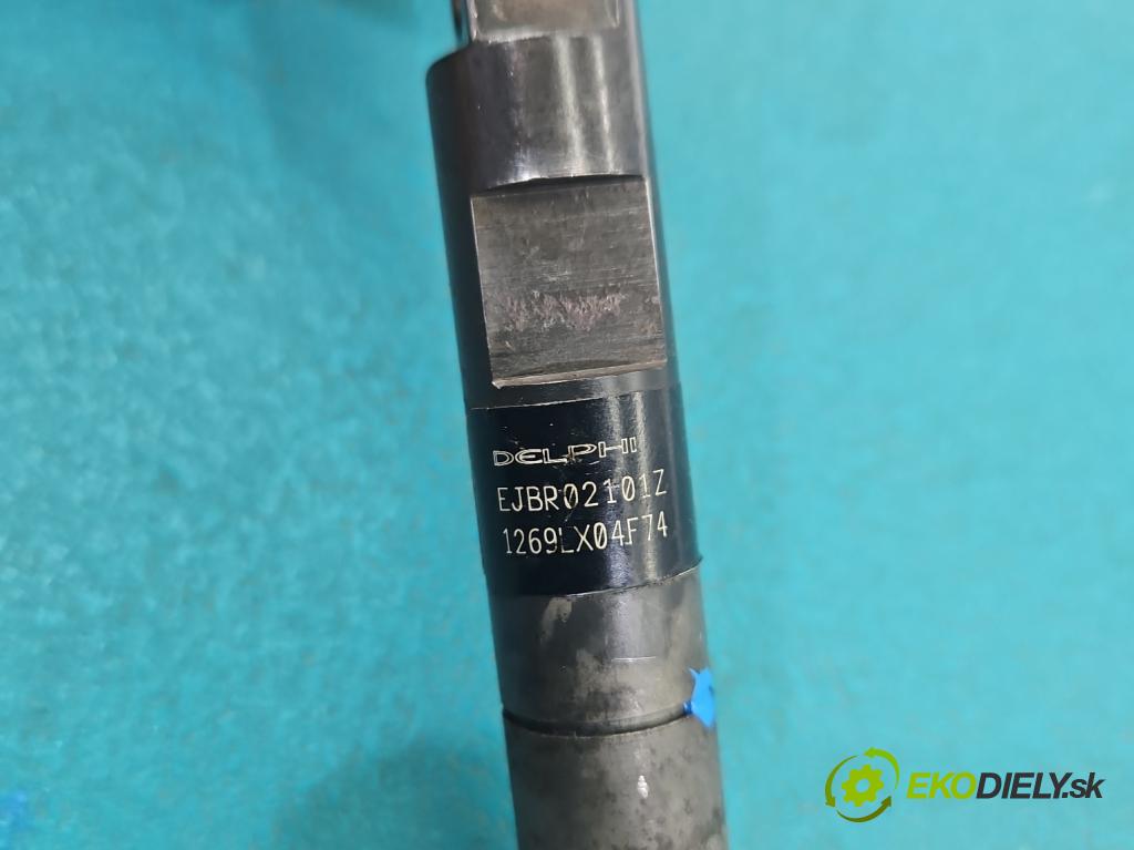 Renault Clio II 1998-2012 1.5 dci 65 hp manual 48 kW 1461 cm3 5- vstřikovač EJBR02101Z (Vstřikovač paliva)