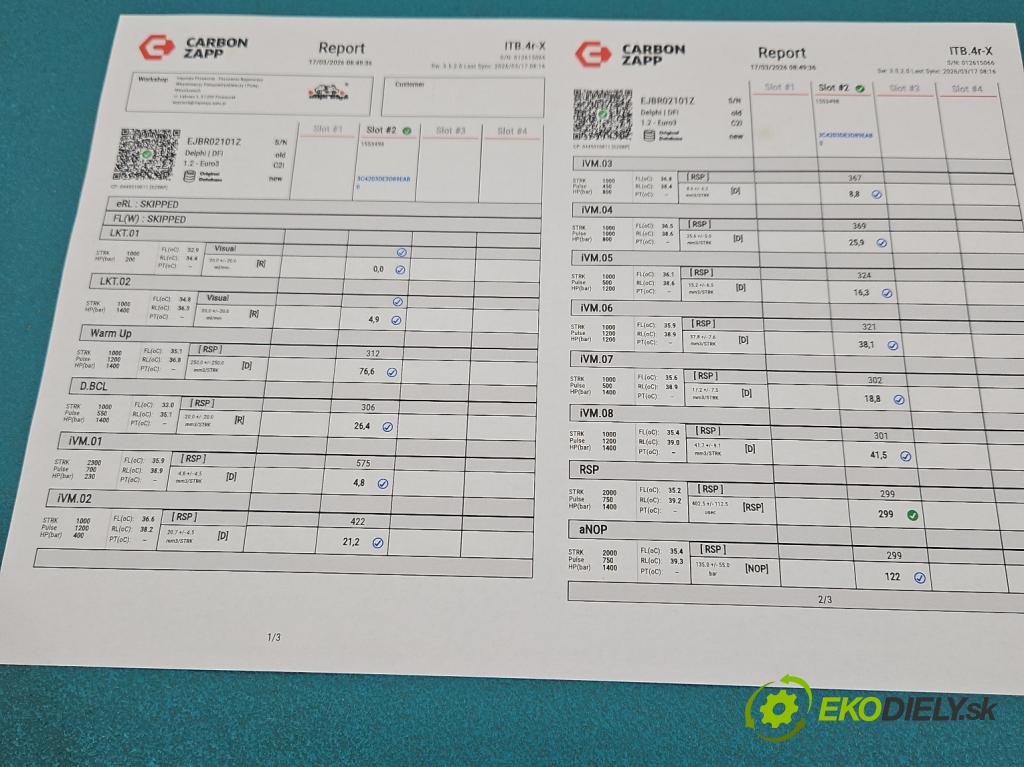 Renault Clio II 1998-2012 1.5 dci 65 hp manual 48 kW 1461 cm3 5- vstřikovač EJBR02101Z (Vstřikovač paliva)