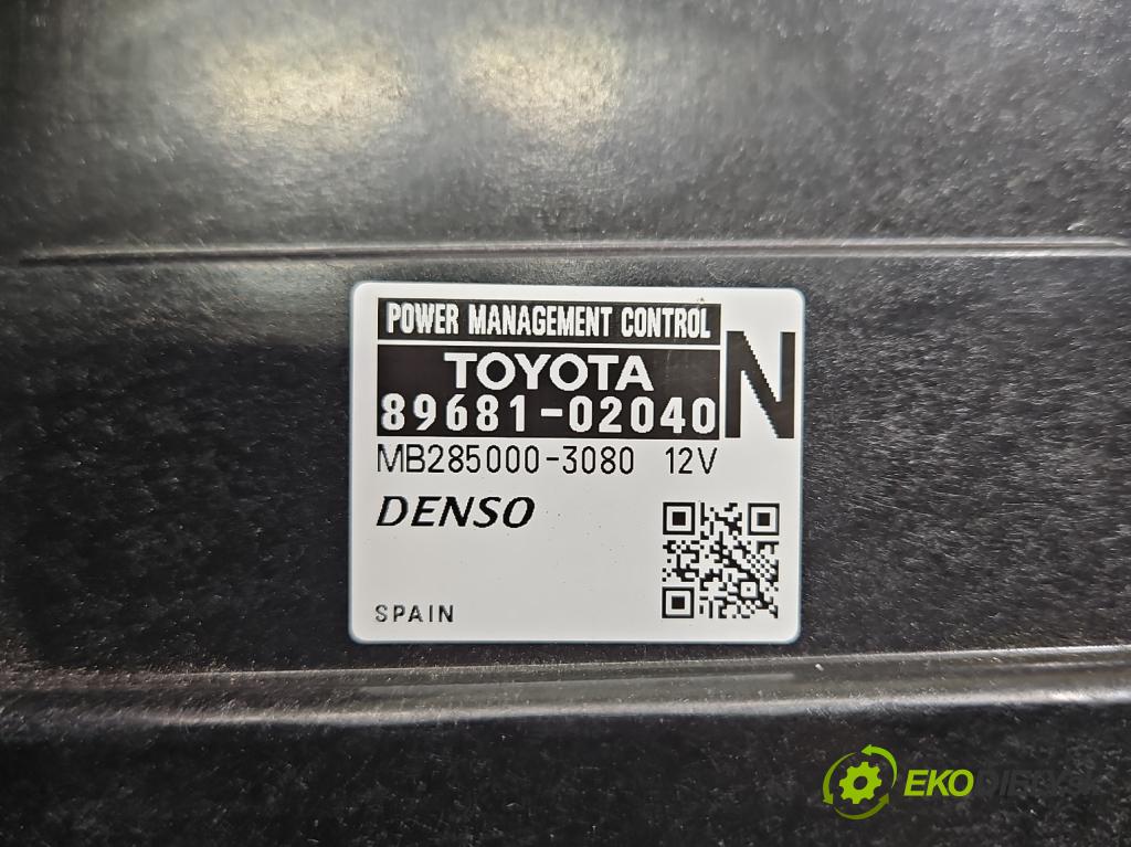 Toyota Auris II 2012-2018 1.8 hybrid 99 hp automatic 73 kW 1798 cm3 5- řídící jednotka 89681-02040