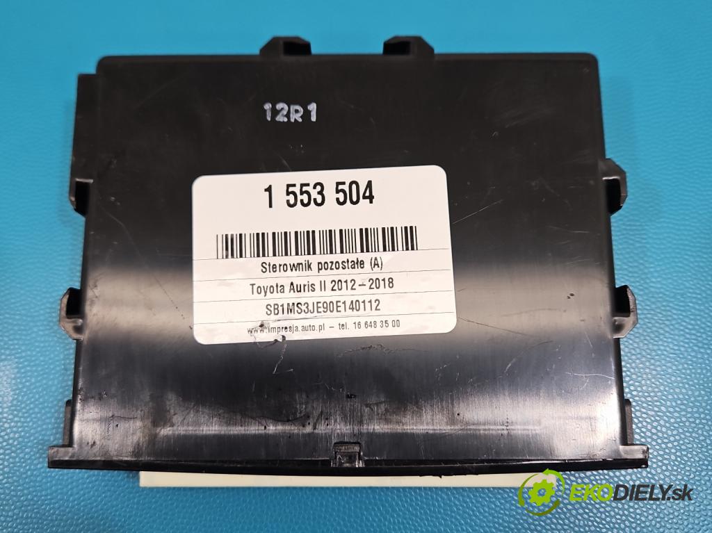 Toyota Auris II 2012-2018 1.8 hybrid 99 HP automatic 73 kW 1798 cm3 5- riadiaca jednotka ostatné 89990-02200