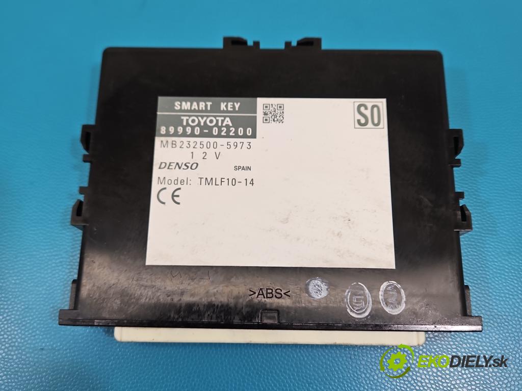 Toyota Auris II 2012-2018 1.8 hybrid 99 HP automatic 73 kW 1798 cm3 5- riadiaca jednotka ostatné 89990-02200