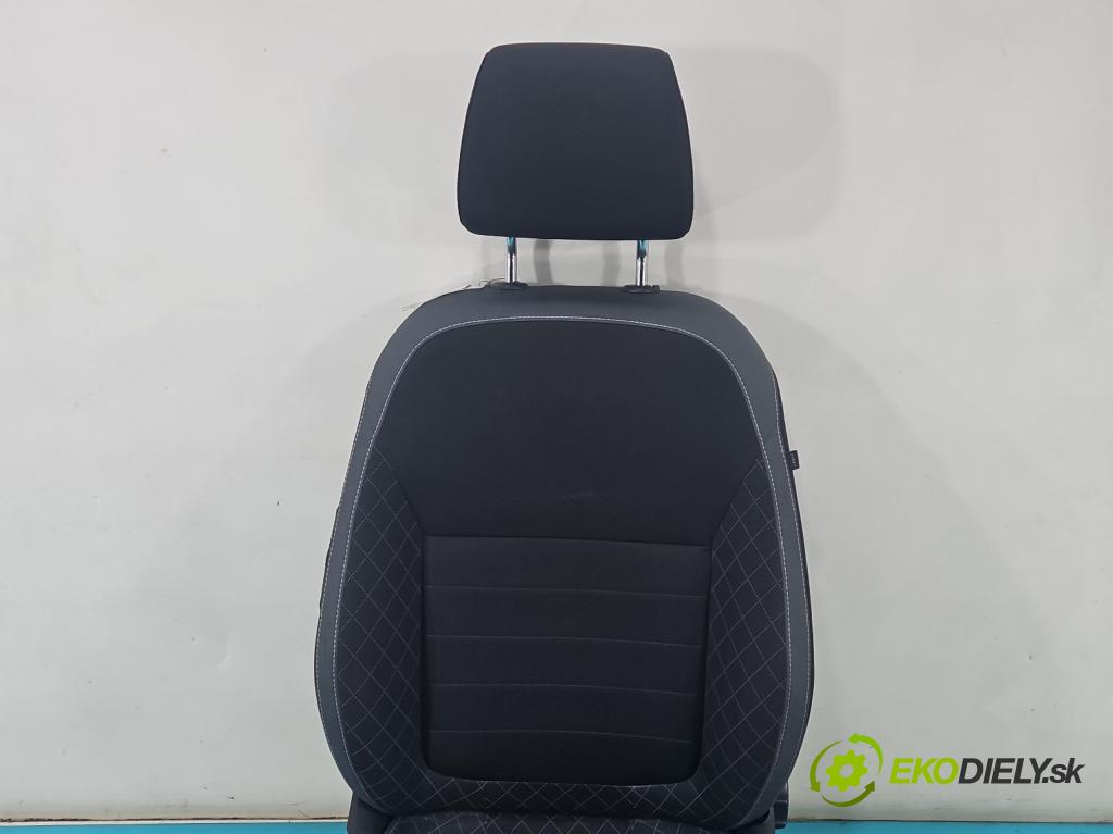Skoda Fabia III 2014- 2021 1.0 TSI 95 hp manual 70 kW 999 cm3 5- Sedadlo levý  (Sedadlo)