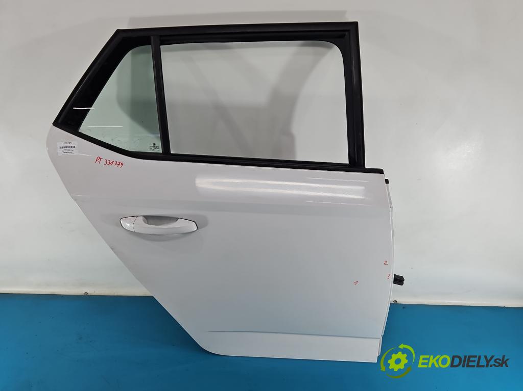 Skoda Fabia III 2014- 2021 1.0 TSI 95 HP manual 70 kW 999 cm3 5- dvere zadné pravé  (Kľučka dverí ostatné)