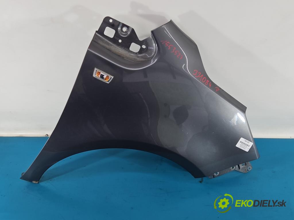 Opel Meriva B 2010-2017 1.4 16V 101 HP manual 74 kW 1398 cm3 5- blatník predné pravý  (Kľučka dverí ostatné)