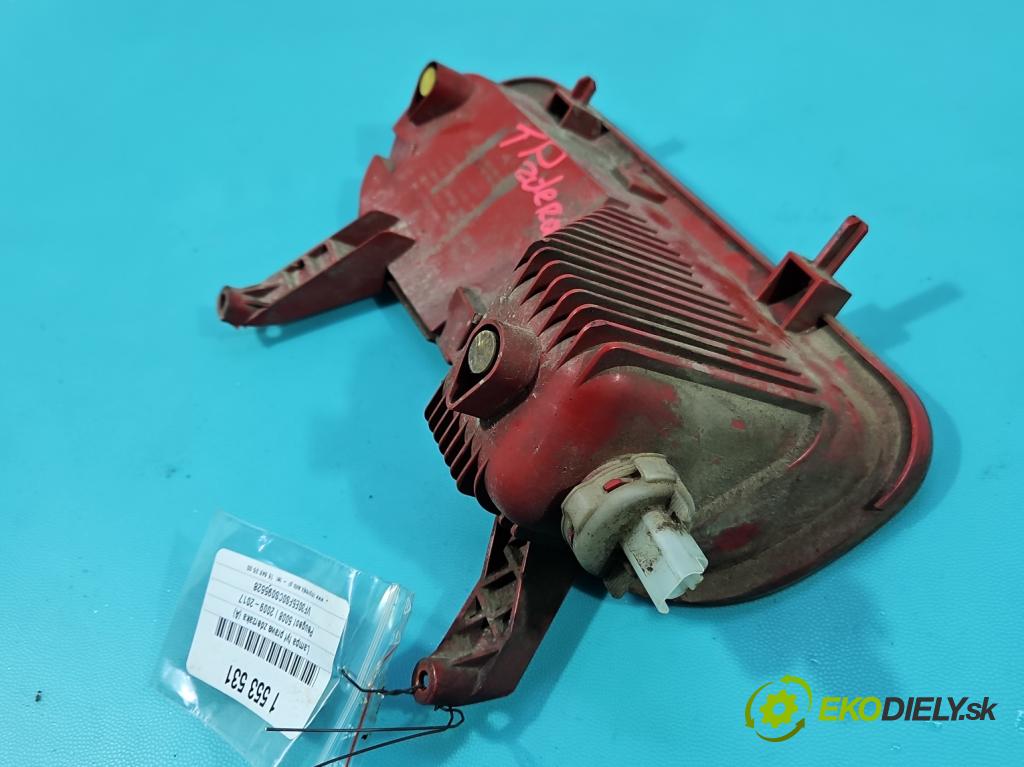 Peugeot 5008 I 2009-2017 1.6 16V 120 hp manual 88 kW 1598 cm3 5- světlo zadní pravé nárazníku 9686161580