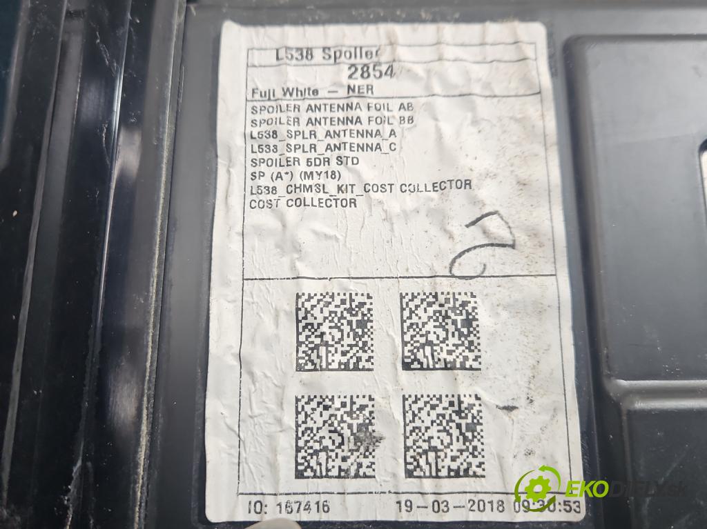 Land rover Range Rover Evoque I 2011-2018 2.0 td 150 hp automatic 110 kW 1999 cm3 5- spoiler JJ32-14B562-AB (Spoiler)