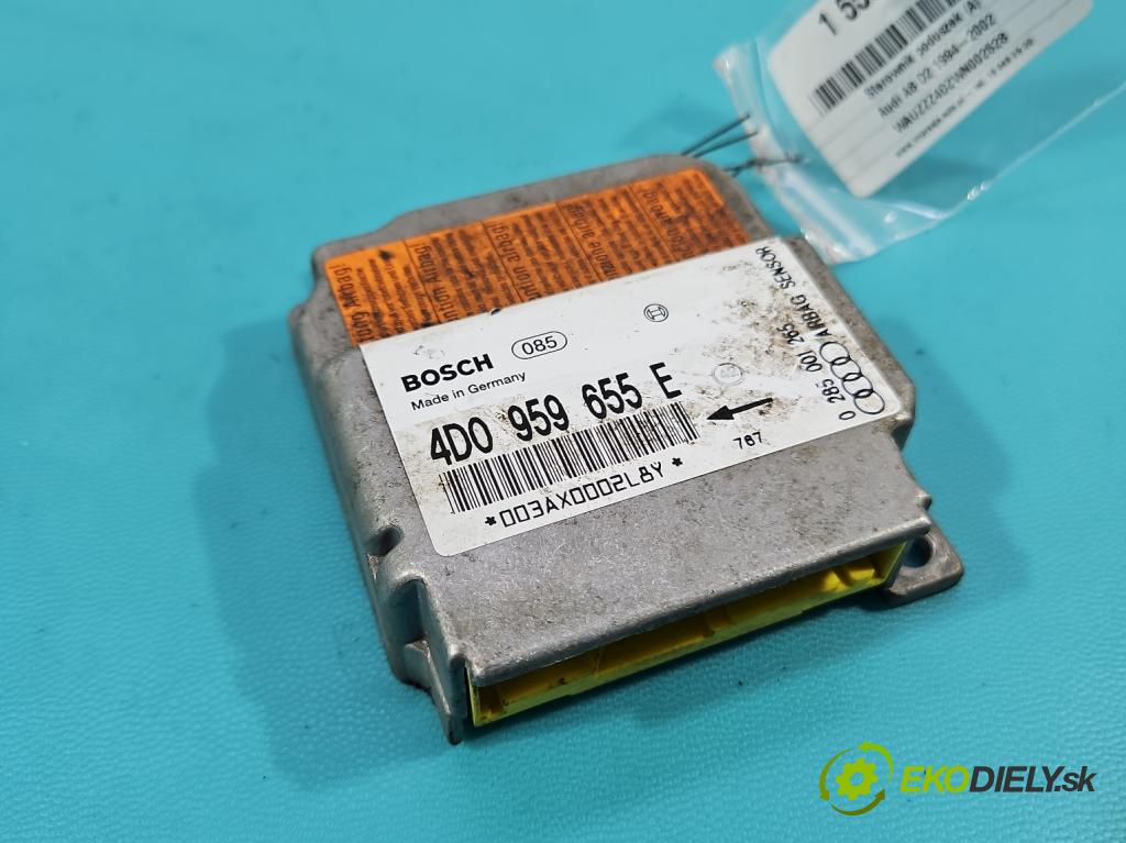 Audi A8 D2 1994-2002 3.7 V8 230 HP automatic 169 kW 3697 cm3 4- riadiaca jednotka vankúše: 4D0959655E