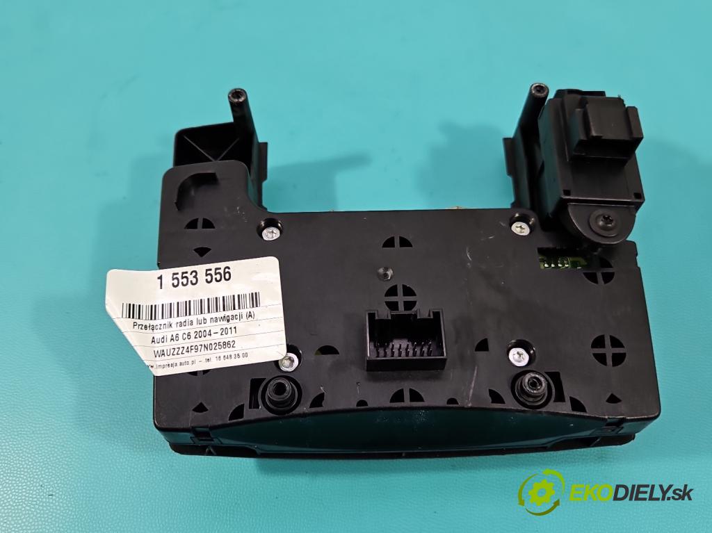 Audi A6 C6 2004-2011 3.0 tdi 232KM automatic 171 kW 2967 cm3 5- prepínač rádio: navigácie 4F1919611F
