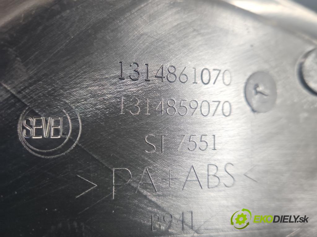 Fiat Ducato IV 2014- 2.3 jtd 131 hp manual 96 kW 2287 cm3 5- rameček rádia 1314861070