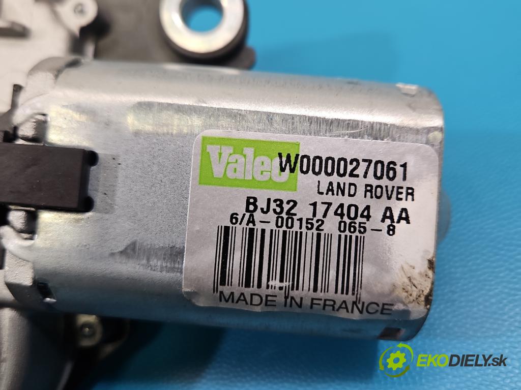 Land rover Range Rover Evoque I 2011-2018 2.0 td 150 hp automatic 110 kW 1999 cm3 5- motor stěrače zadní BJ3217404AA