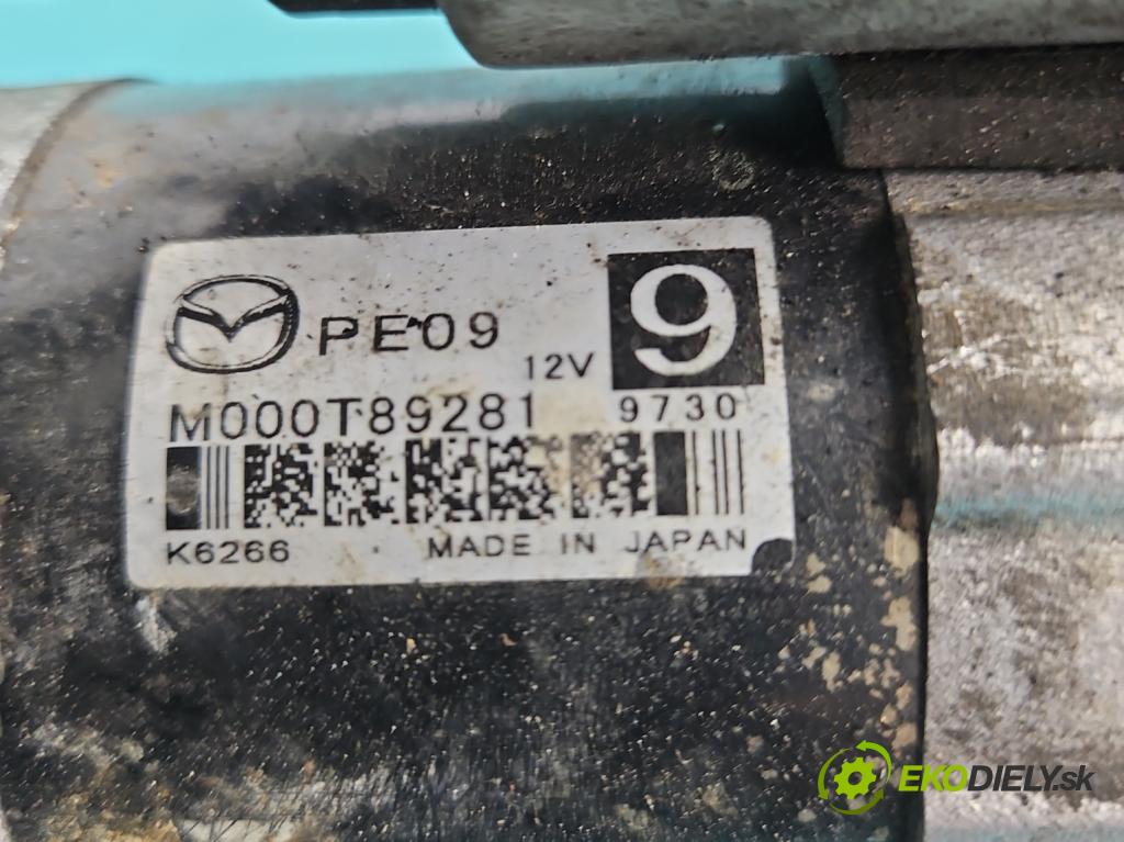 Mazda 6 III GJ 2012-2024 2.0 16V 145 HP automatic 107 kW 1998 cm3 5- štartér M000T89281 (Štartér)