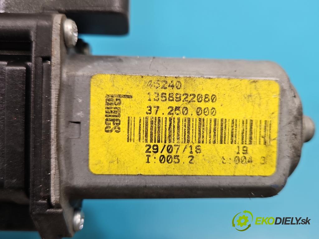 Fiat Ducato IV 2014- 2.3 jtd 131 HP manual 96 kW 2287 cm3 5- mechanizmus okna predné ľavý 1368922080