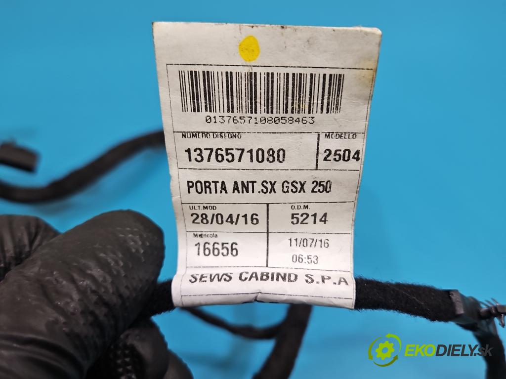 Fiat Ducato IV 2014- 2.3 jtd 131 hp manual 96 kW 2287 cm3 5- Balíček: dveře přední vlevo 1376571080