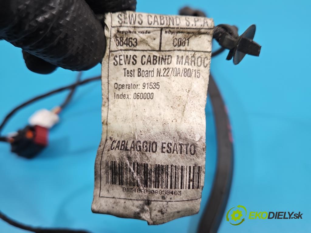 Fiat Ducato IV 2014- 2.3 jtd 131 HP manual 96 kW 2287 cm3 5- Zväzok: dvere zadné pravých 1340609080