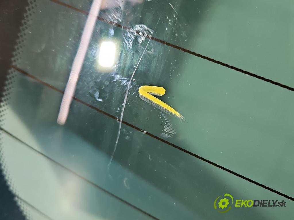 Peugeot 5008 I 2009-2017 1.6 16V 120 HP manual 88 kW 1598 cm3 5- sklo zadná  (Sklo zadné)