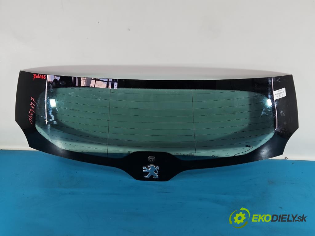 Peugeot 5008 I 2009-2017 1.6 16V 120 HP manual 88 kW 1598 cm3 5- sklo zadná  (Sklo zadné)