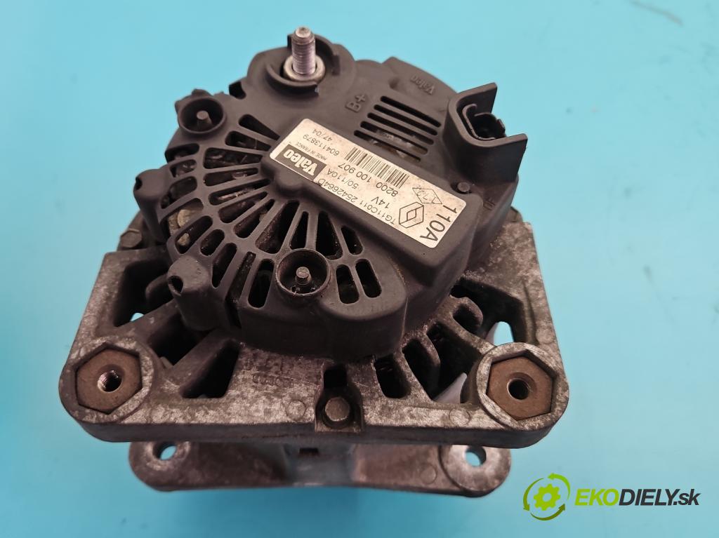 Renault Clio II 1998-2012 1.5 dci 65 hp manual 48 kW 1461 cm3 5- Alternator 8200100907 (Alternátor)