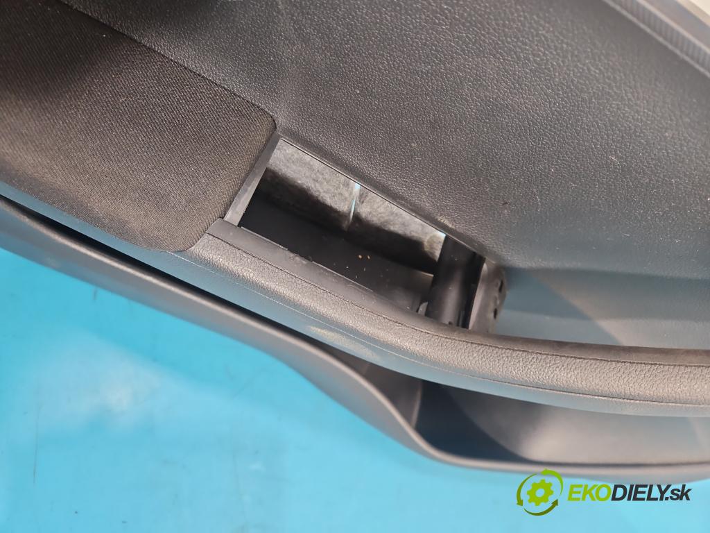 Skoda Fabia III 2014- 2021 1.0 TSI 95 HP manual 70 kW 999 cm3 5- Čalounictví: dvere predné ľavé 6V1867013K