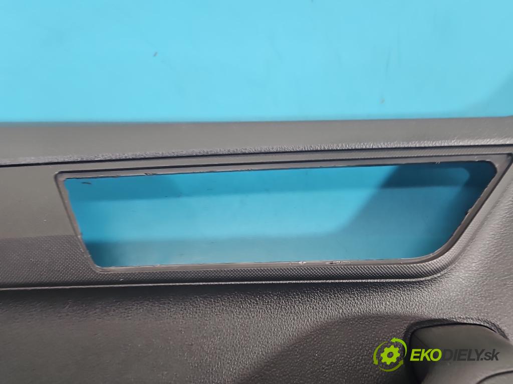 Skoda Fabia III 2014- 2021 1.0 TSI 95 HP manual 70 kW 999 cm3 5- Čalounictví: dvere predné ľavé 6V1867013K