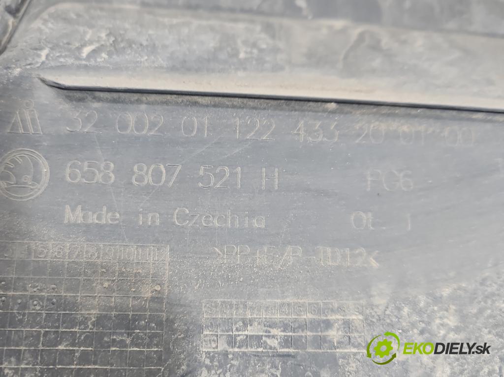 Skoda Kamiq 1.0 TSI 116 HP automatic 85 kW 999 cm3 5- nárazník zadné 658807521H (Kľučka dverí ostatné)