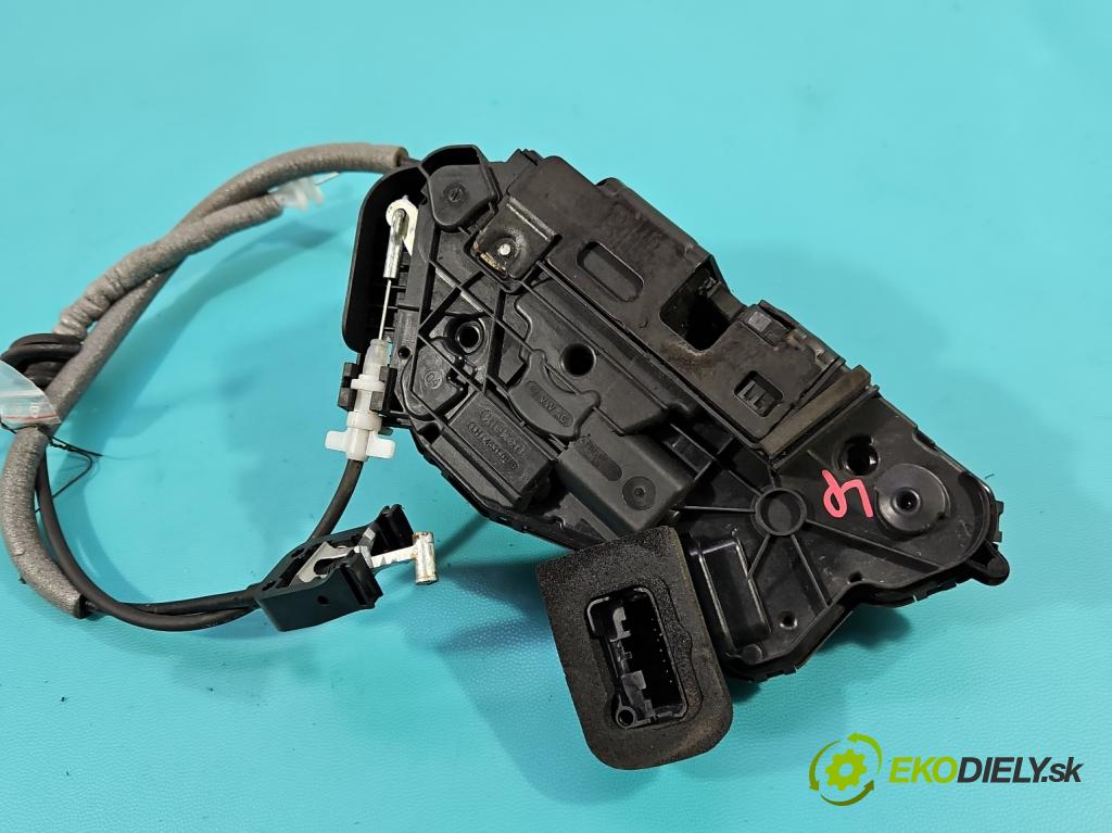 Skoda Fabia III 2014- 2021 1.0 TSI 95 hp manual 70 kW 999 cm3 5- zámek přední levý 5TB837015A