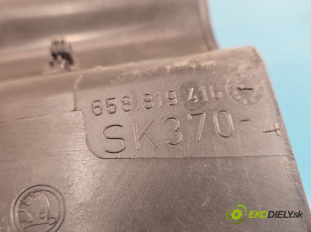 Skoda Kamiq 1.0 TSI 116 HP automatic 85 kW 999 cm3 5- torpédo 658819416 (Torpédo (plast pod čelným sklom))