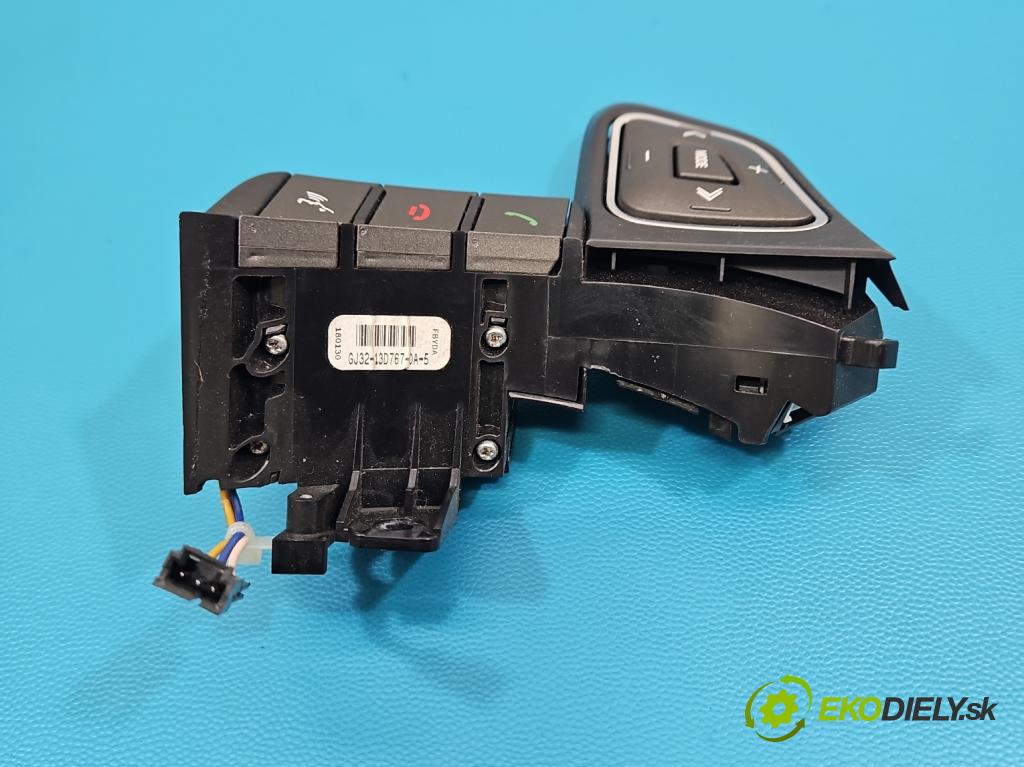 Land rover Range Rover Evoque I 2011-2018 2.0 td 150 HP automatic 110 kW 1999 cm3 5- prepínač multifunkční: řízení: GJ32-13D767-DA (Prepínacie páčky pod volantom)