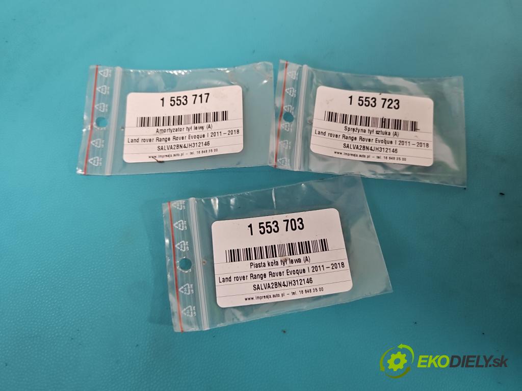 Land rover Range Rover Evoque I 2011-2018 2.0 td 150 hp automatic 110 kW 1999 cm3 5- pružina zadní BJ325534FD