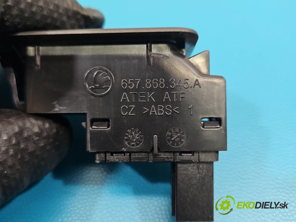 Skoda Kamiq 1.0 TSI 116 HP automatic 85 kW 999 cm3 5- prepínač ostatné 657868345A