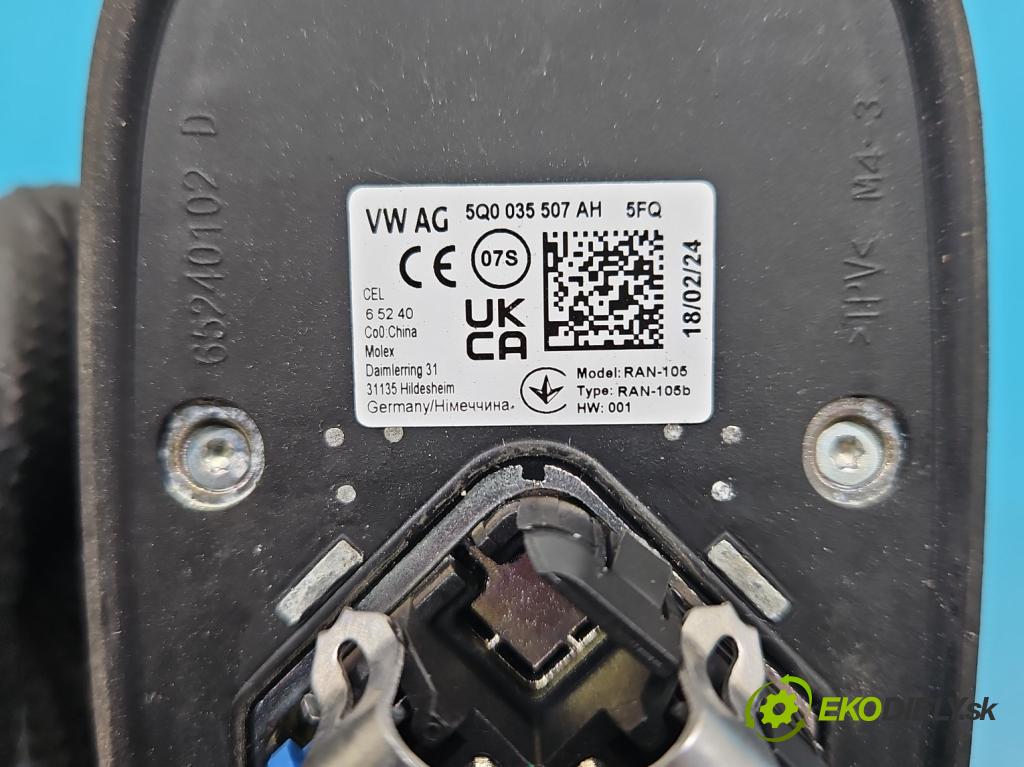 Skoda Kamiq 1.0 TSI 116 HP automatic 85 kW 999 cm3 5- Antena 5Q0035507AH