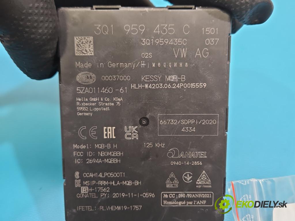 Skoda Kamiq 1.0 TSI 116 HP automatic 85 kW 999 cm3 5- riadiaca jednotka ostatné 3Q1959435C