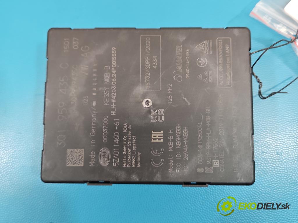 Skoda Kamiq 1.0 TSI 116 HP automatic 85 kW 999 cm3 5- riadiaca jednotka ostatné 3Q1959435C