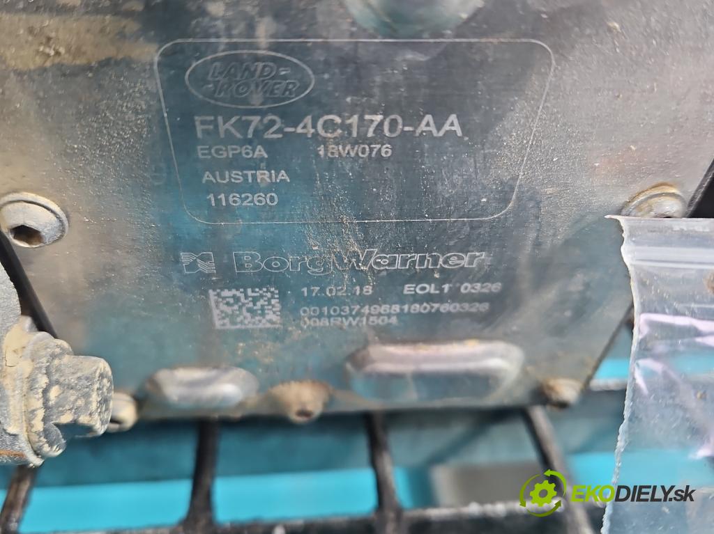 Land rover Range Rover Evoque I 2011-2018 2.0 td 150 hp automatic 110 kW 1999 cm3 5- diferenciál zadní HJ32-4N053-BA