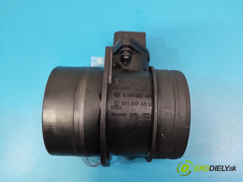 Seat Leon II 2005-2012 2.0 tdi 140 HP manual 103 kW 1968 cm3 5- průtokoměr: 0281002461 (Váha vzduchu)