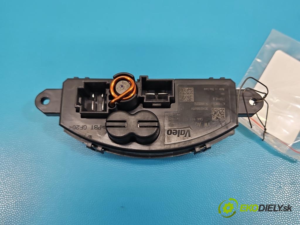 Skoda Kamiq 1.0 TSI 116 HP automatic 85 kW 999 cm3 5- rezistor 5WA907521