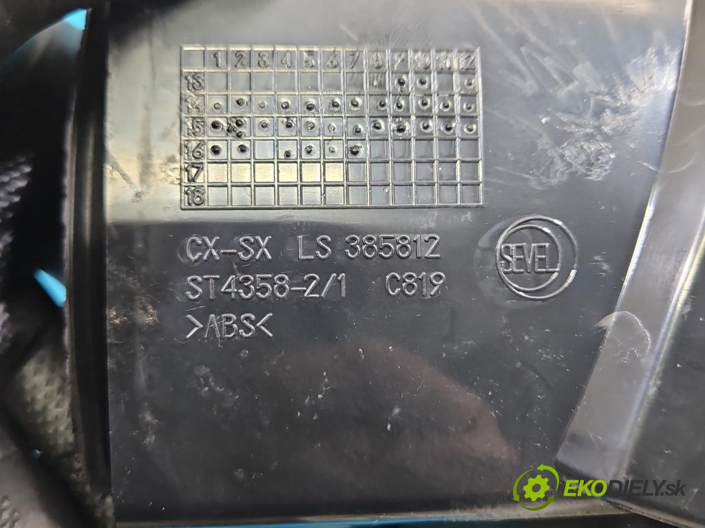 Fiat Ducato IV 2014- 2.3 jtd 131 HP manual 96 kW 2287 cm3 5- Mřížka: kúrenia ostatné 385812