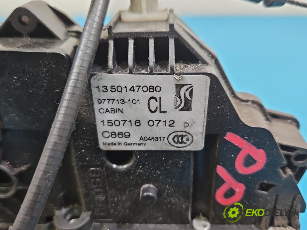 Fiat Ducato IV 2014- 2.3 jtd 131 hp manual 96 kW 2287 cm3 5- zámek přední pravý 1350147080