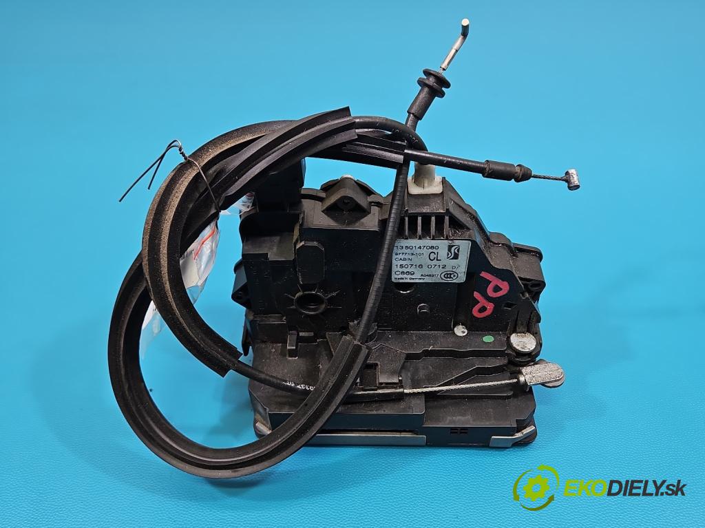 Fiat Ducato IV 2014- 2.3 jtd 131 hp manual 96 kW 2287 cm3 5- zámek přední pravý 1350147080