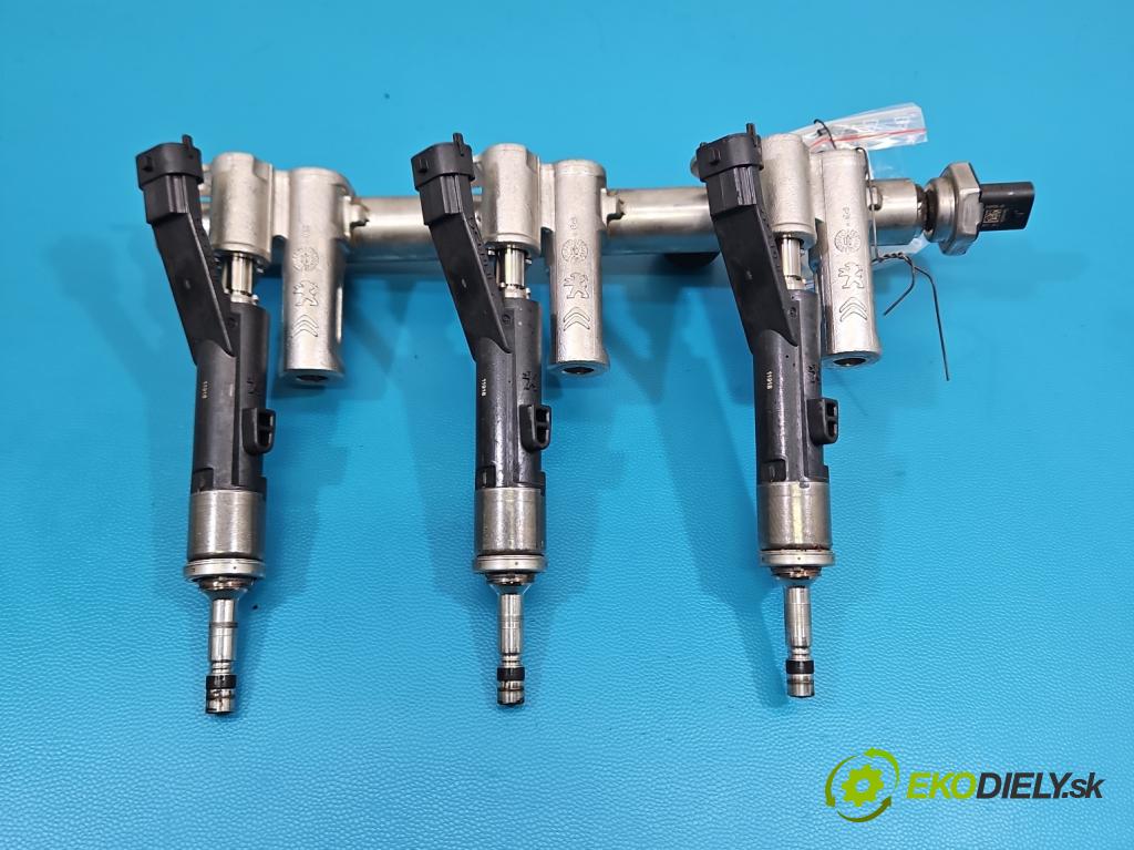 Peugeot 308 II 2013-2021 1.2 12V 110 hp manual 81 kW 1199 cm3 5- vstřikovač 9822715980 (Vstřikovač paliva)